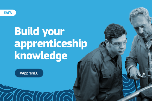 A male teacher showing a young male learner the process of welding
